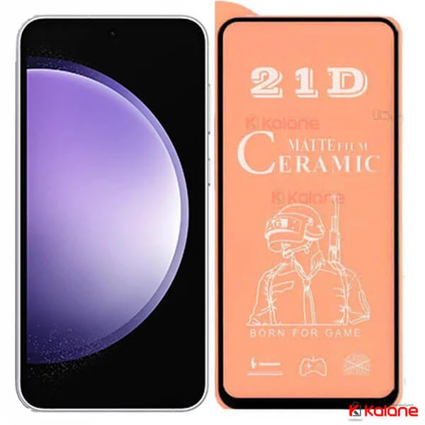 گلس Samsung Galaxy S23 FE سرامیکی مات