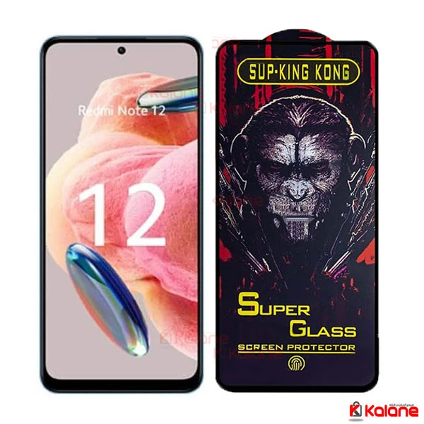 گلس Xiaomi Redmi Note 12 4G مدل Super King Kong