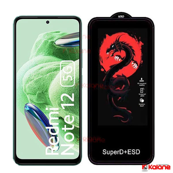 گلس Xiaomi Redmi Note 12 5G مدل Dragon ESD