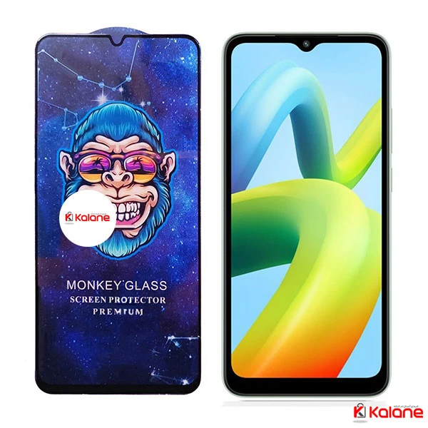 گلس تمام صفحه Xiaomi Redmi A1 مدل Monkey Premium