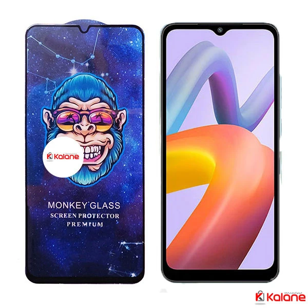 گلس تمام صفحه Xiaomi Redmi A2 Plus مدل Monkey Premium