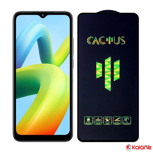 گلس تمام صفحه گوشی Xiaomi Redmi A1 Plus مدل Cactus