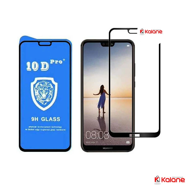 گلس تمام صفحه گوشی هواوی Huawei P20 Lite مدل 10D Pro