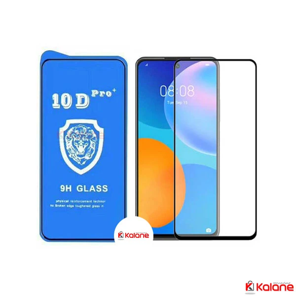 گلس تمام صفحه گوشی هواوی Huawei Y7a مدل 10D Pro