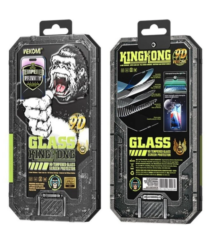 گلس شفاف آیفون 17 پرو برند Wekome kingkong