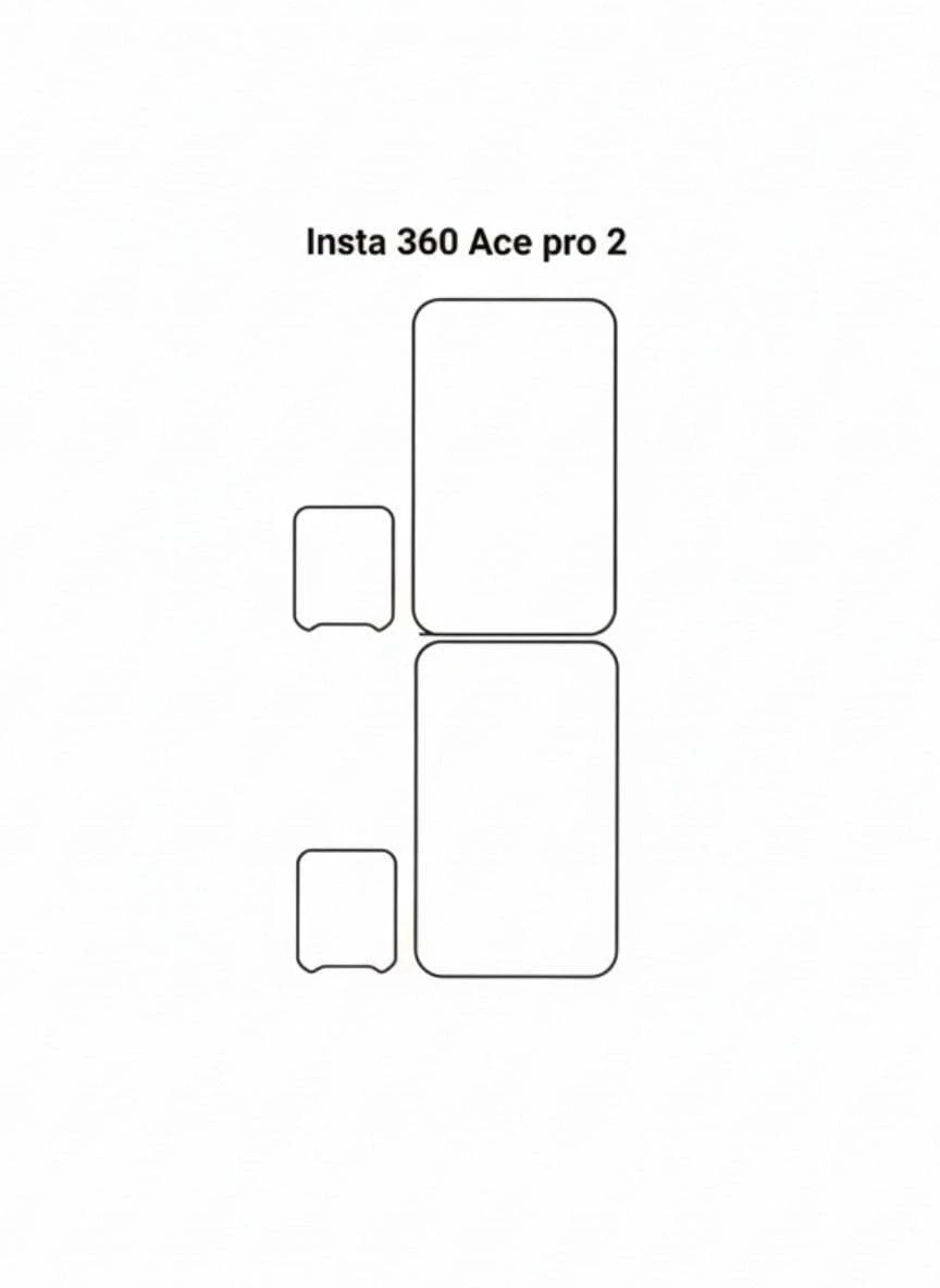 گلس شفاف هیدروژل برند Mietubl مناسب دوربین insta360 Ace Pro 2 کد 13263