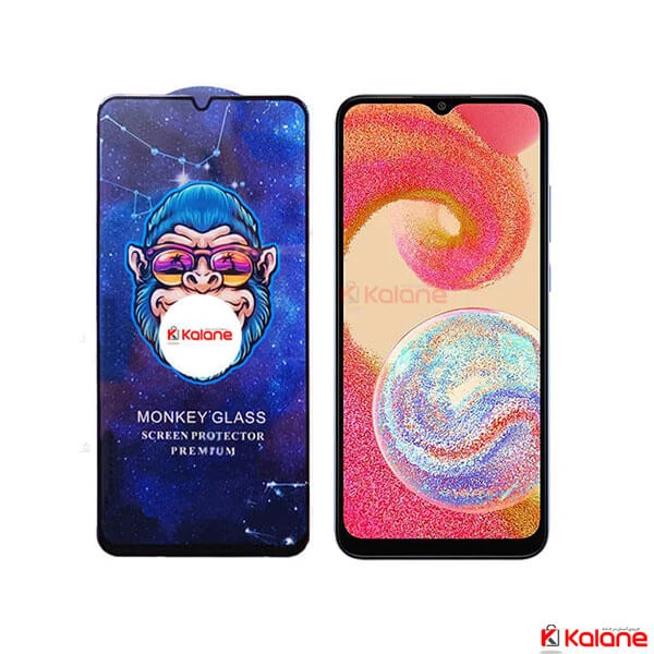 گلس فول سامسونگ Samsung Galaxy A04e مدل Monkey Premium
