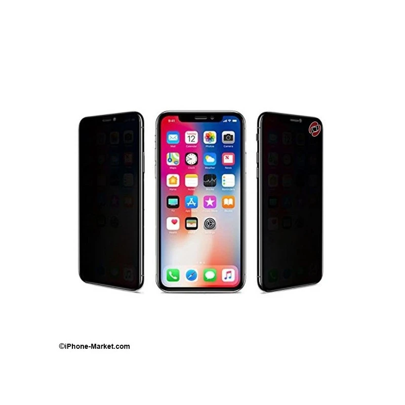 گلس فول کاور Privacy آیفون ایکس اس مکس