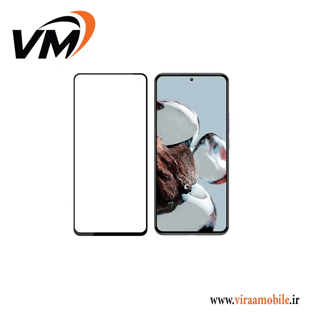 گلس محافظ صفحه نمایش فول چسب Xiaomi 12T