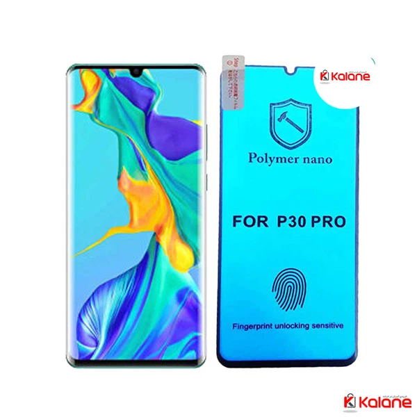 گلس گوشی Huawei P30 Pro مدل نانو پلیمر