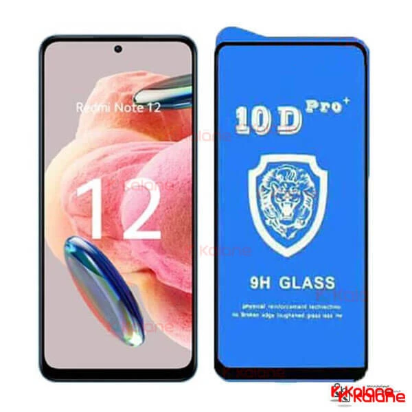 گلس گوشی Xiaomi Redmi Note 12 4G مدل 10D Pro