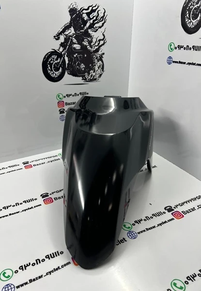 گلگیر جلو طرح کلیک 150و های کلیک150 مشکی براق