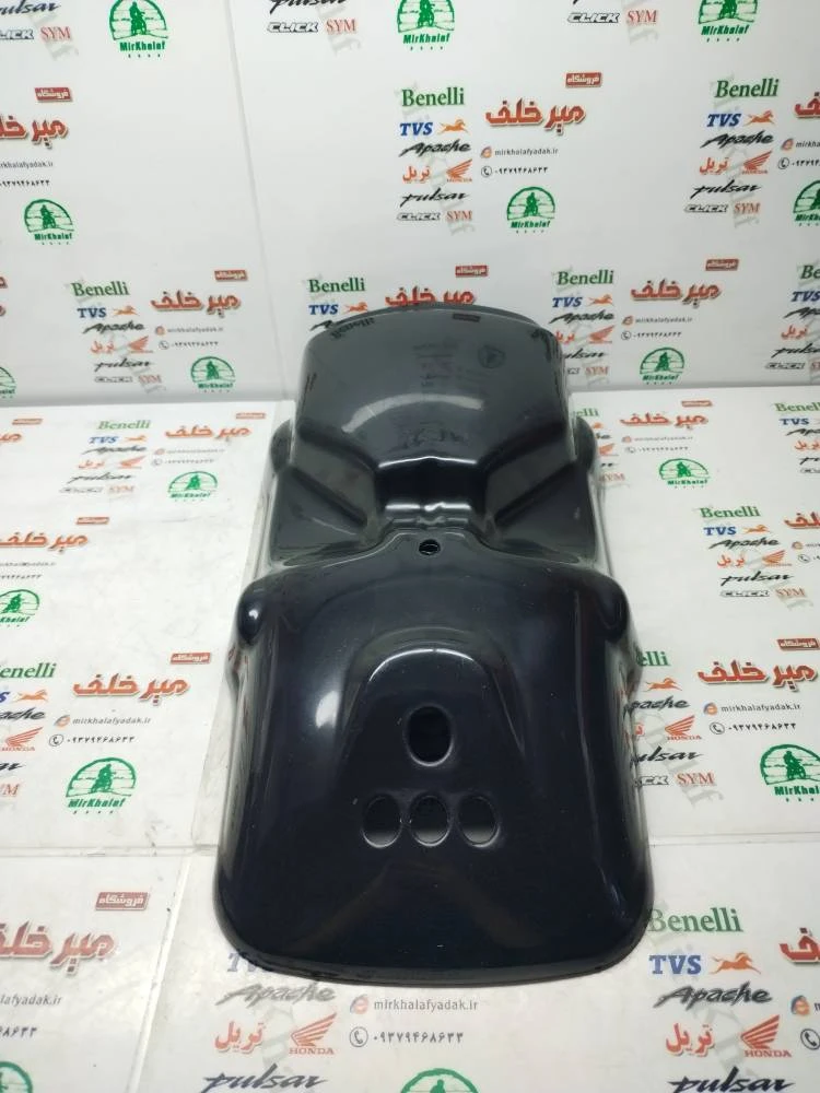 گلگیر (قاب کاور فلاپ دمی) زیر چراغ خطر عقب موتور تریل xl ایکس ال مشکی