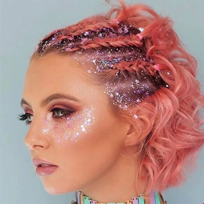 گلیتر کاسه ای رنگی Glitter