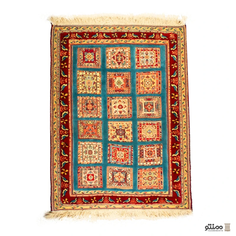 گلیم فرش دستباف زرع و نیم سیرجان سایز 155×۱00