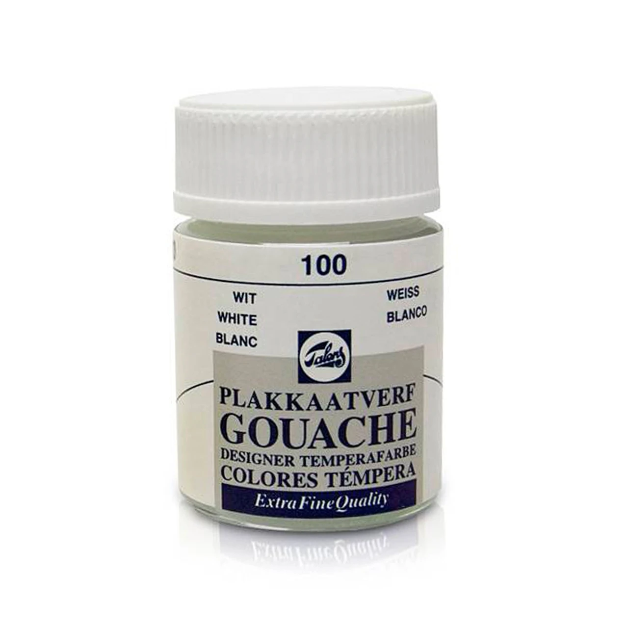 گواش تالنز سفید حرفه ای اکسترا فاین ۱۶ میل talens extra fine quality gouache