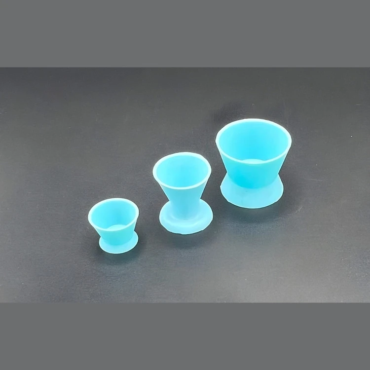 گوده سیلیکونی دندانپزشکی سه سایز برای استفاده حرفه‌ای. گوده سیلیکونی