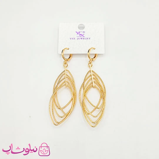 گوشواره آویز دخترانه برند YSX کد 999