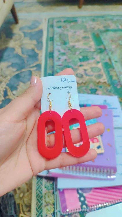 گوشواره اشکال هندسی