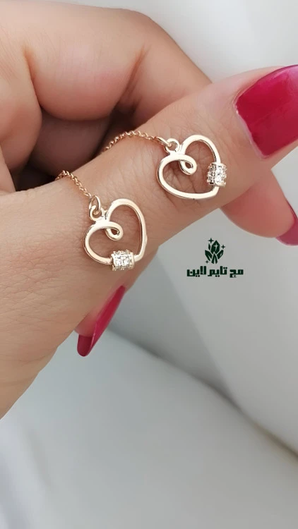 گوشواره بخیه مارک وای اس ایکس رنگ ثابت ضمانتی