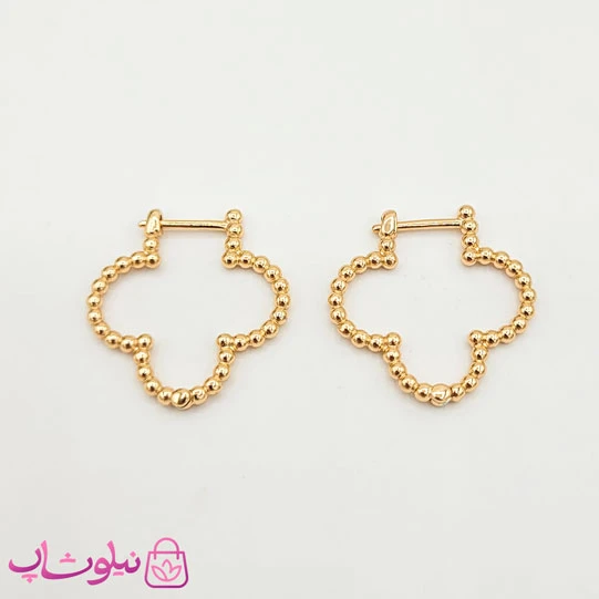 گوشواره حلقه ای دخترانه ژوپینگ کد 691-1