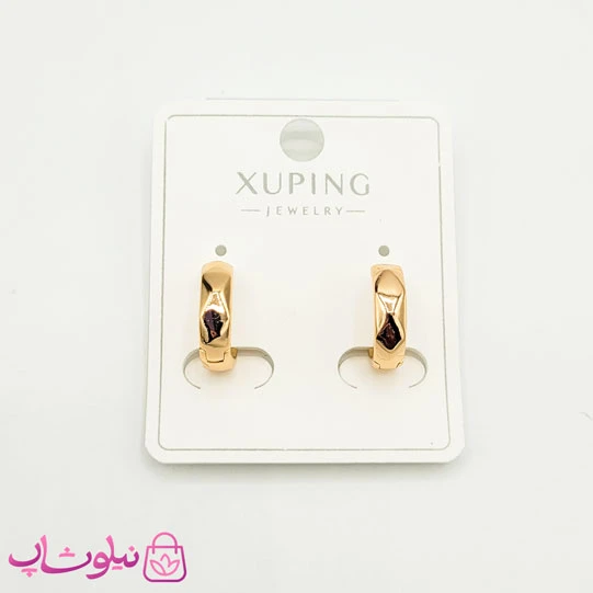 گوشواره حلقه ای ژوپینگ زنانه مینیمال کد 699