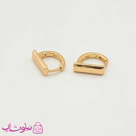گوشواره دخترانه حلقه ای ظریف ژوپینگ کد 571