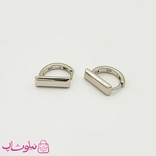 گوشواره دخترانه ظریف ژوپینگ سیلور کد 571-1