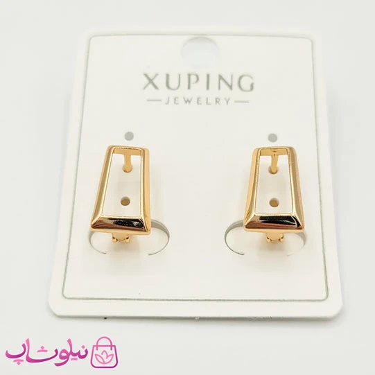 گوشواره زنانه ژوپینگ چهار ضلعی کد 571