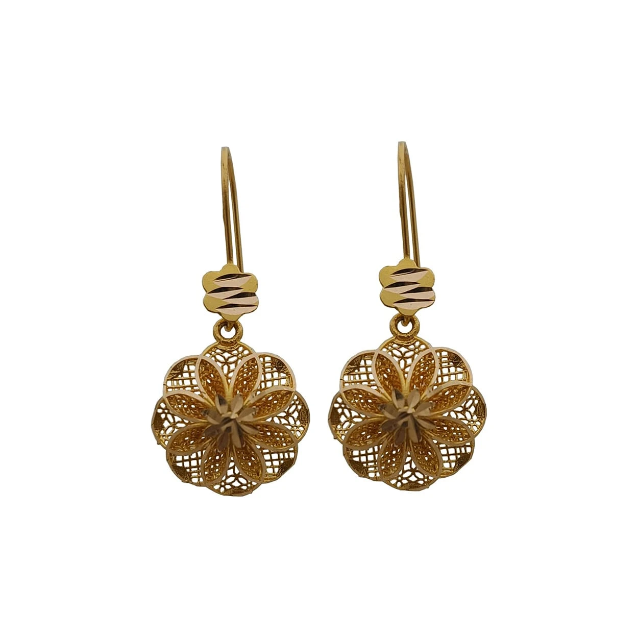 گوشواره فیوژن-طرح گل