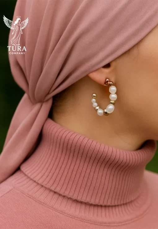 گوشواره مهره دار