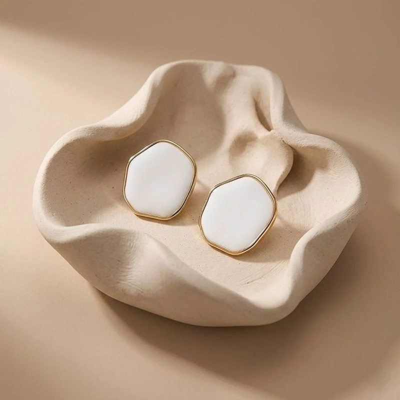 گوشواره میخی مدل هندسه