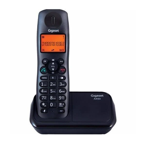 گوشی تلفن بی سیم گیگاست مدل A450 ا Gigaset A450 Wireless Phone استوک