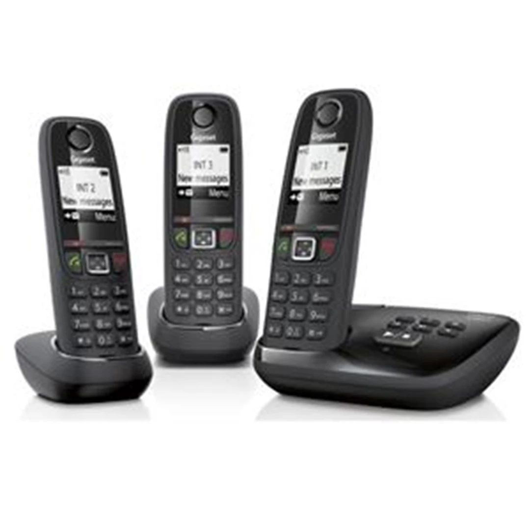 گوشی تلفن بی سیم ۳ گوشی گیگاست آلمان مدل AS405 A TRIO
