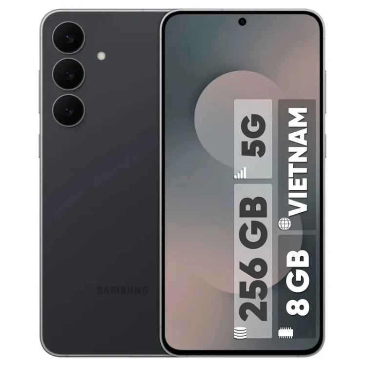 گوشی سامسونگ S25 FE jet black رم ۸ حافظه ۲۵۶ پک اصلی ویتنام فروش فقط نقدی