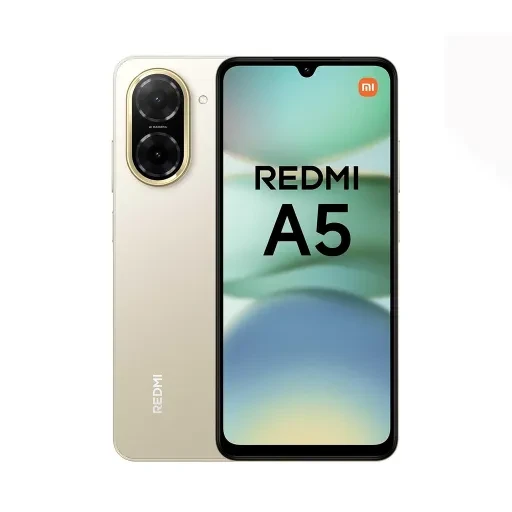 گوشی موبایل Redmi A5 ظرفیت 64 گیگابایت رم 3 گیگابایت- طلایی