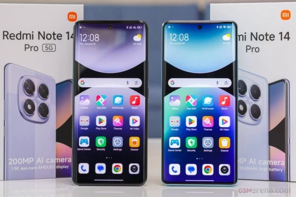 گوشی موبایل شیائومی Redmi Note 14 PRO 5G ظرفیت 256 و رم 12 گیگابایت