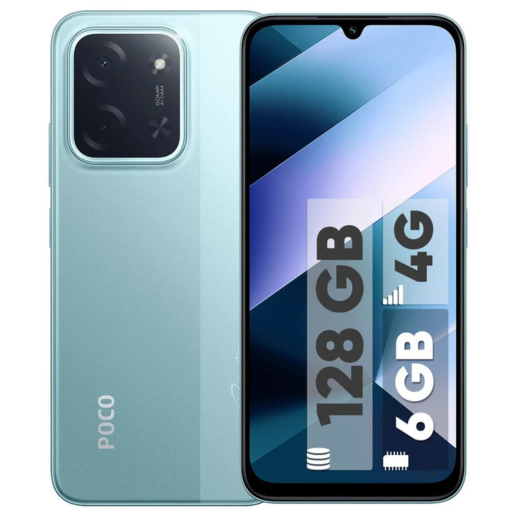 گوشی موبایل شیائومی مدل Poco C85 4G دو سیم کارت ظرفیت 128 گیگابایت و رم 6 گیگابایت