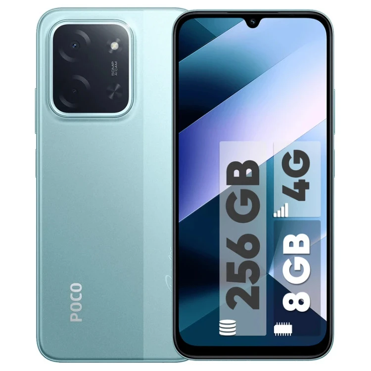 گوشی موبایل شیائومی مدل Poco C85 دو سیم کارت ظرفیت 256 گیگابایت و رم 8 گیگابایت