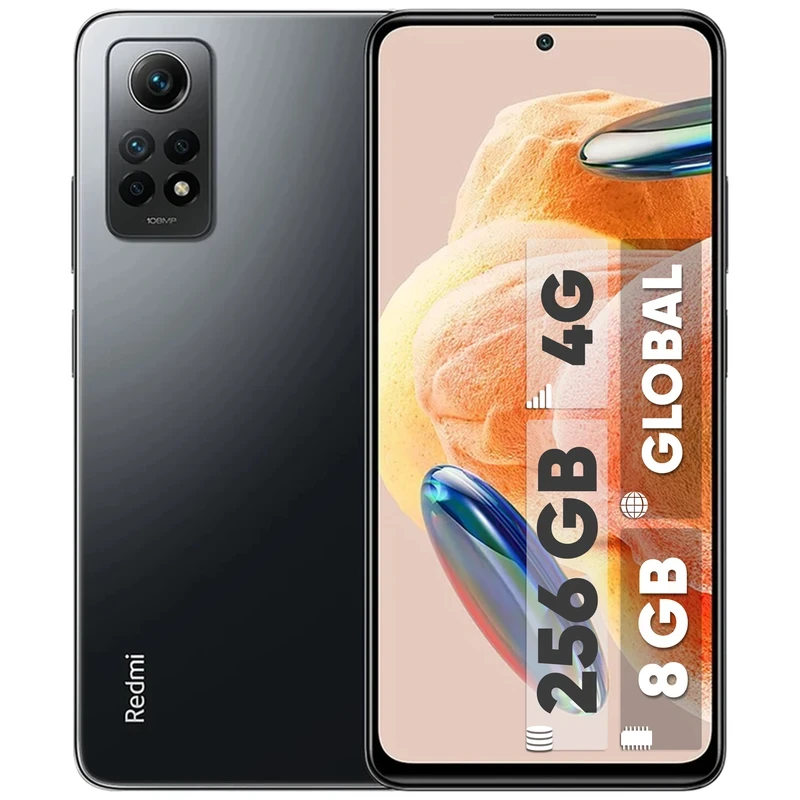 گوشی موبایل شیائومی مدل Redmi Note 12 Pro 4G دو سیم کارت ظرفیت 256 گیگابایت و رم 8 گیگ