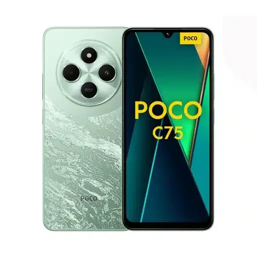 گوشی موبایل پوکو مدل C75 ظرفیت 128 گیگابایت رم 6 گیگابایت- سبز