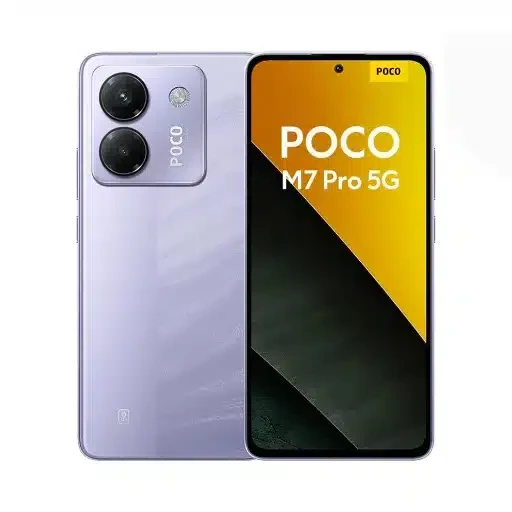 گوشی موبایل پوکو مدل M7 pro 5G ظرفیت 256 گیگابایت رم 12 گیگابایت- بنفش