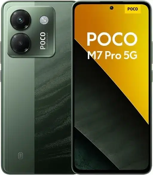 گوشی موبایل پوکو مدل M7 pro 5G ظرفیت 256 گیگابایت رم 12 گیگابایت- سبز زیتونی