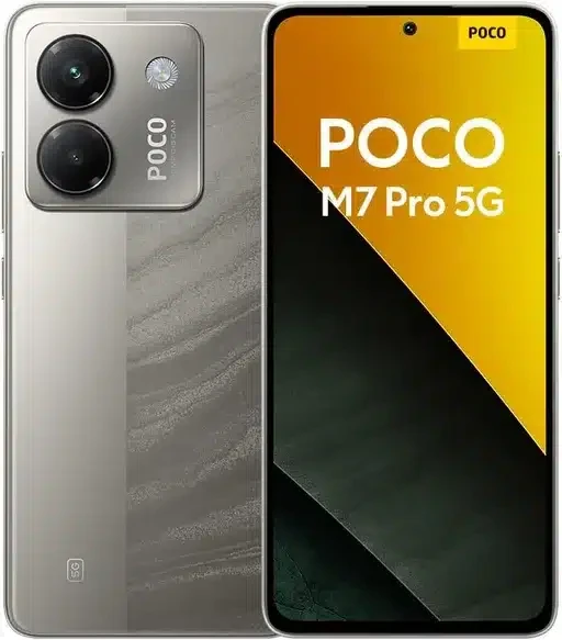 گوشی موبایل پوکو مدل M7 pro 5G ظرفیت 256 گیگابایت رم 12 گیگابایت-نقره ای