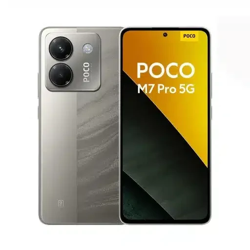 گوشی موبایل پوکو مدل M7 pro 5G ظرفیت 512 گیگابایت رم 12 گیگابایت- نقره ای