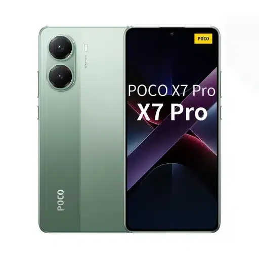 گوشی موبایل پوکو مدل X7 Pro ظرفیت 256 گیگابایت رم 8 گیگابایت-سبز