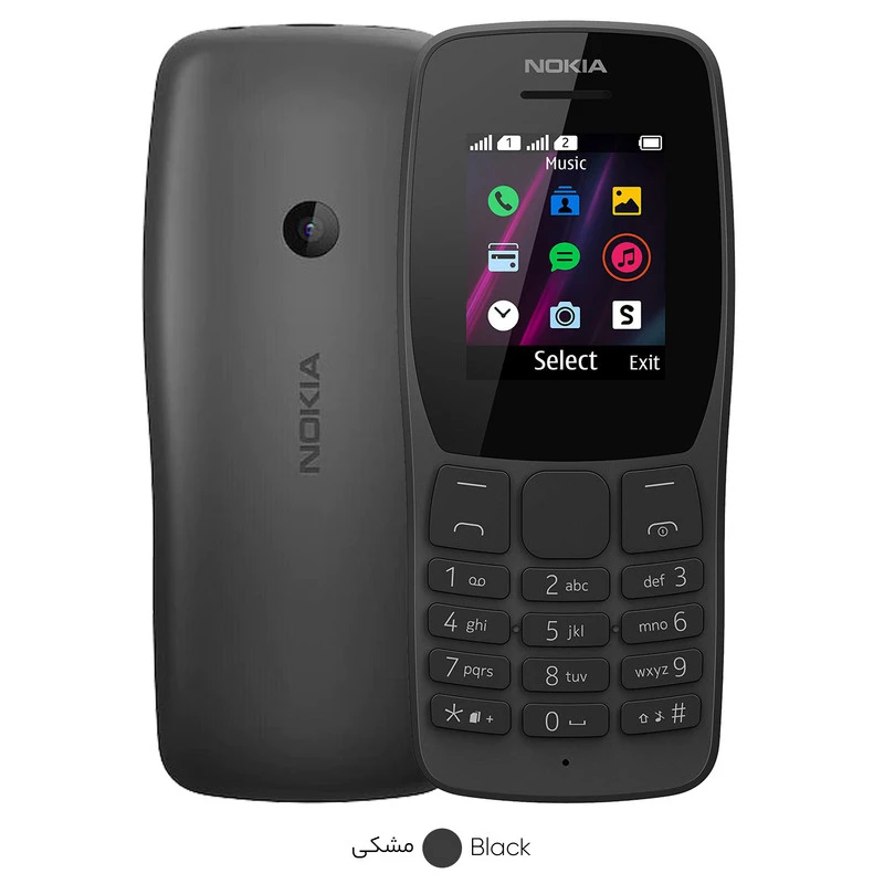 گوشی نوکیا 2019 110 | حافظه 4 مگابایت ا Nokia 110 2019 4 MB