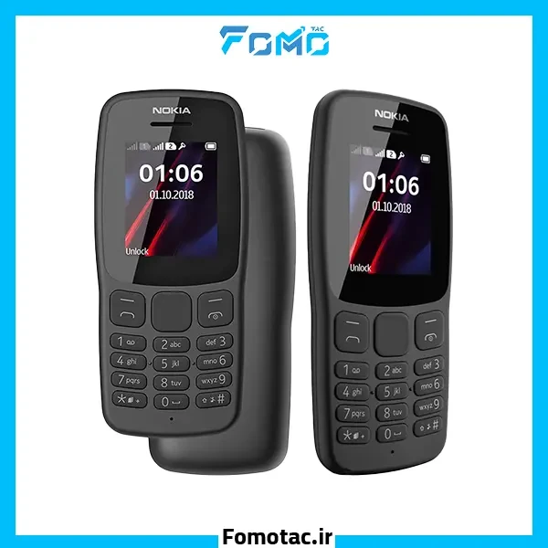 گوشی نوکیا (Nokia) مدل 106 – دو سیم 4G