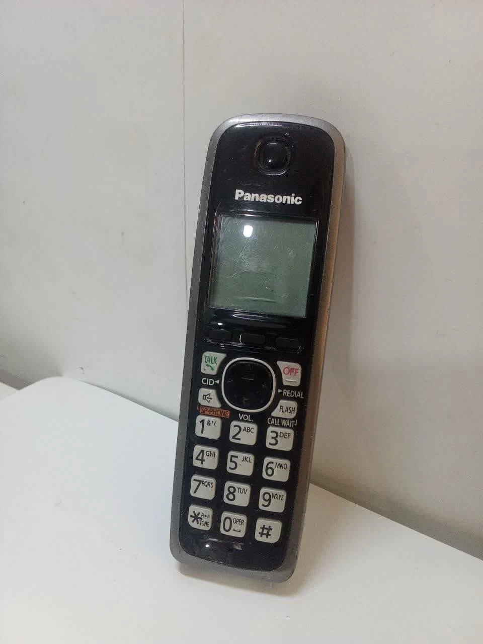 گوشی یدکی فقط دستی بی سیم اضافه پاناسونیک مدل KX TGA410 استوک