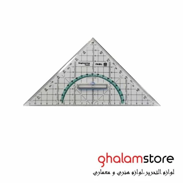 گونیا 45 درجه 25 سانت دسته دار فابل کد FB143